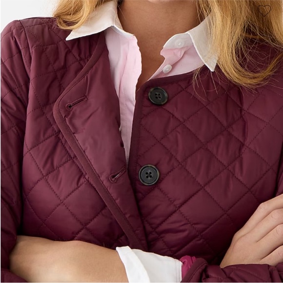 J. Crew Black Quilted Lady Jacket, Size 12, NWT - Picture 13 of 15